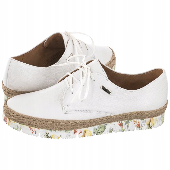 

Buty Damskie Espadryle Maciejka Białe 02936-11