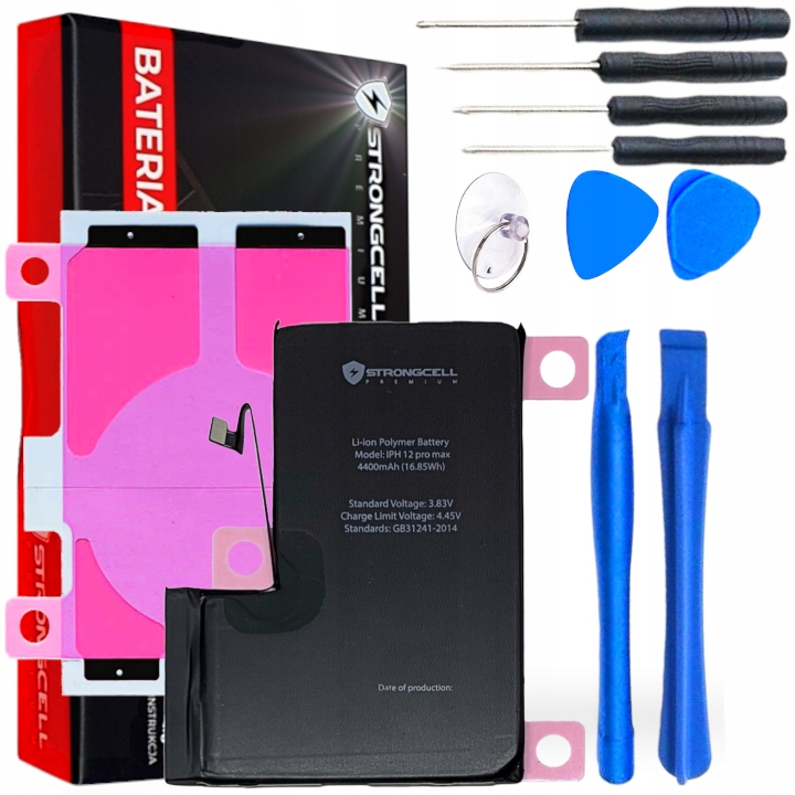 Bateria do Apple iPhone 12 Pro Max Strongcell 4400 mAh