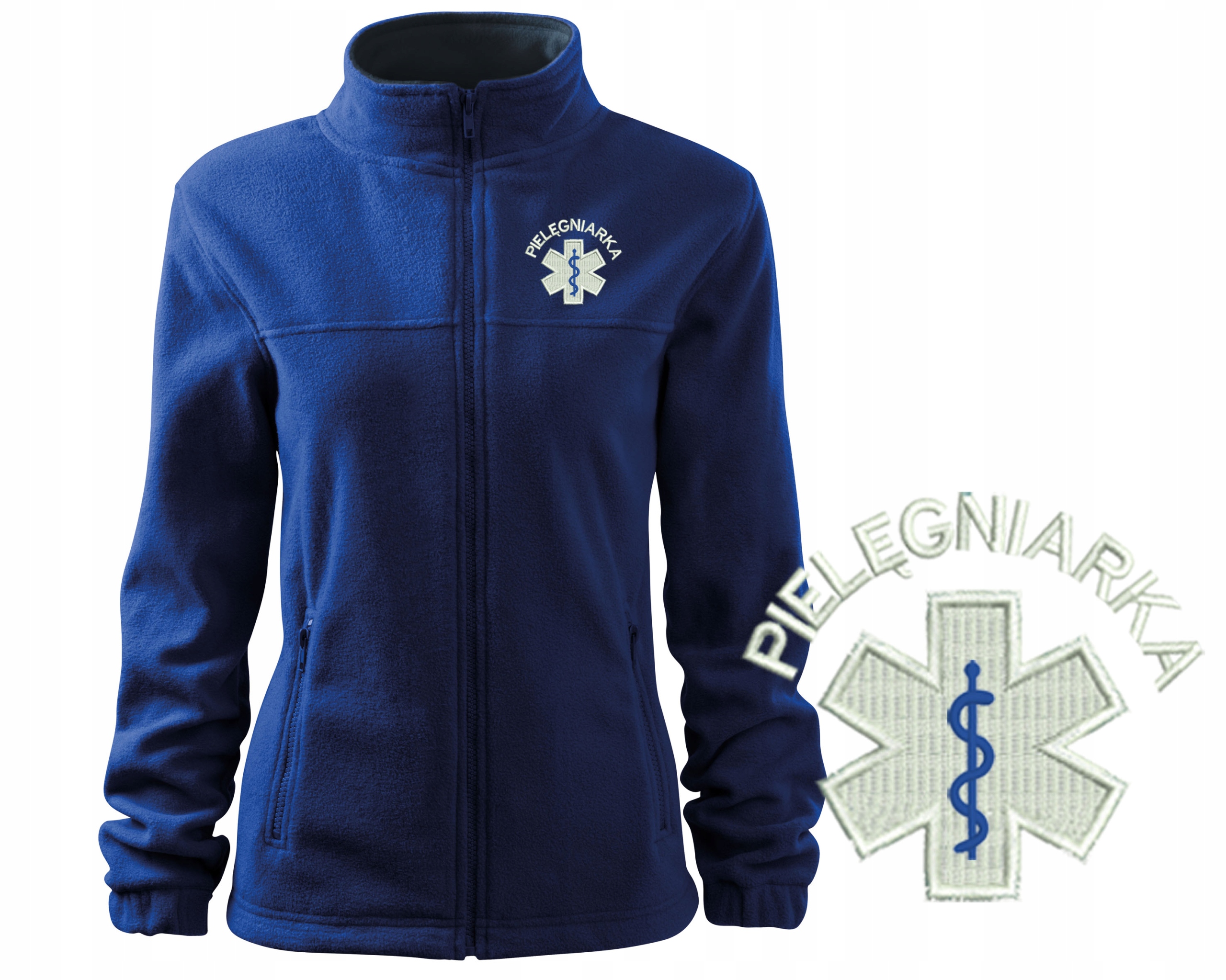 Polar damski Haft Pielęgniarka eskulap wybór L