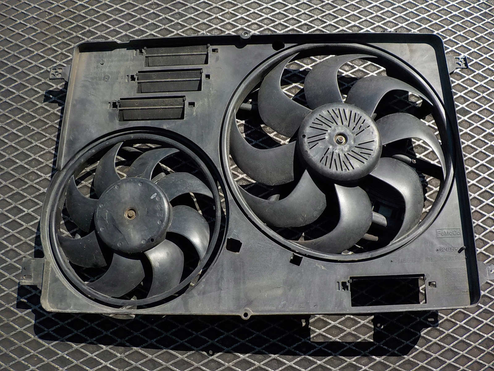 FORD MONDEO IV 2.0 TDCI fan module radiator 6G91-8C607-RC