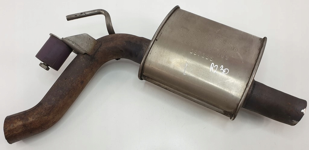 Глушник середній лівий MERCEDES SL R230 A2304912700