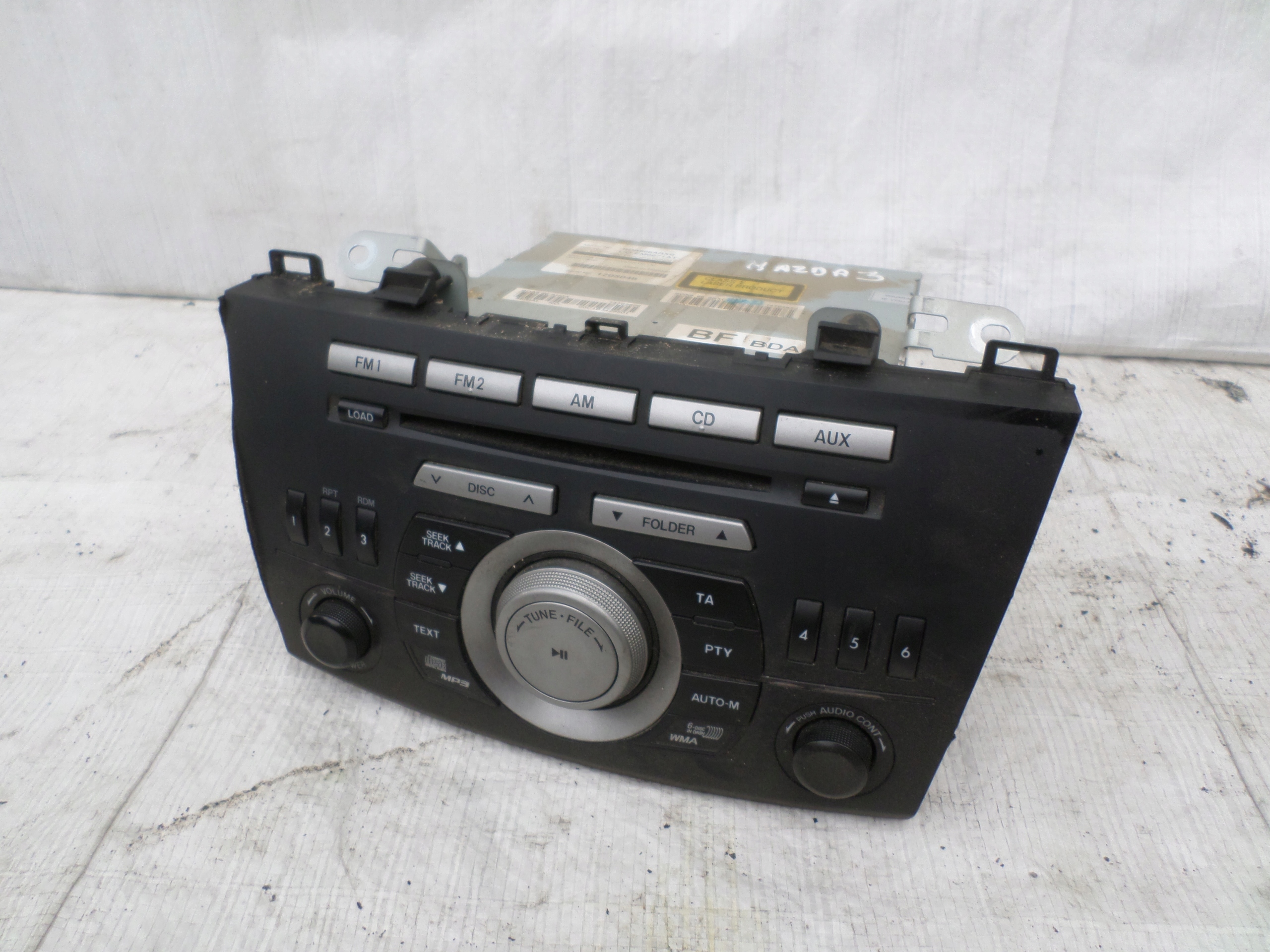 РАДІО CD MAZDA 3 II BL Bda666arxb