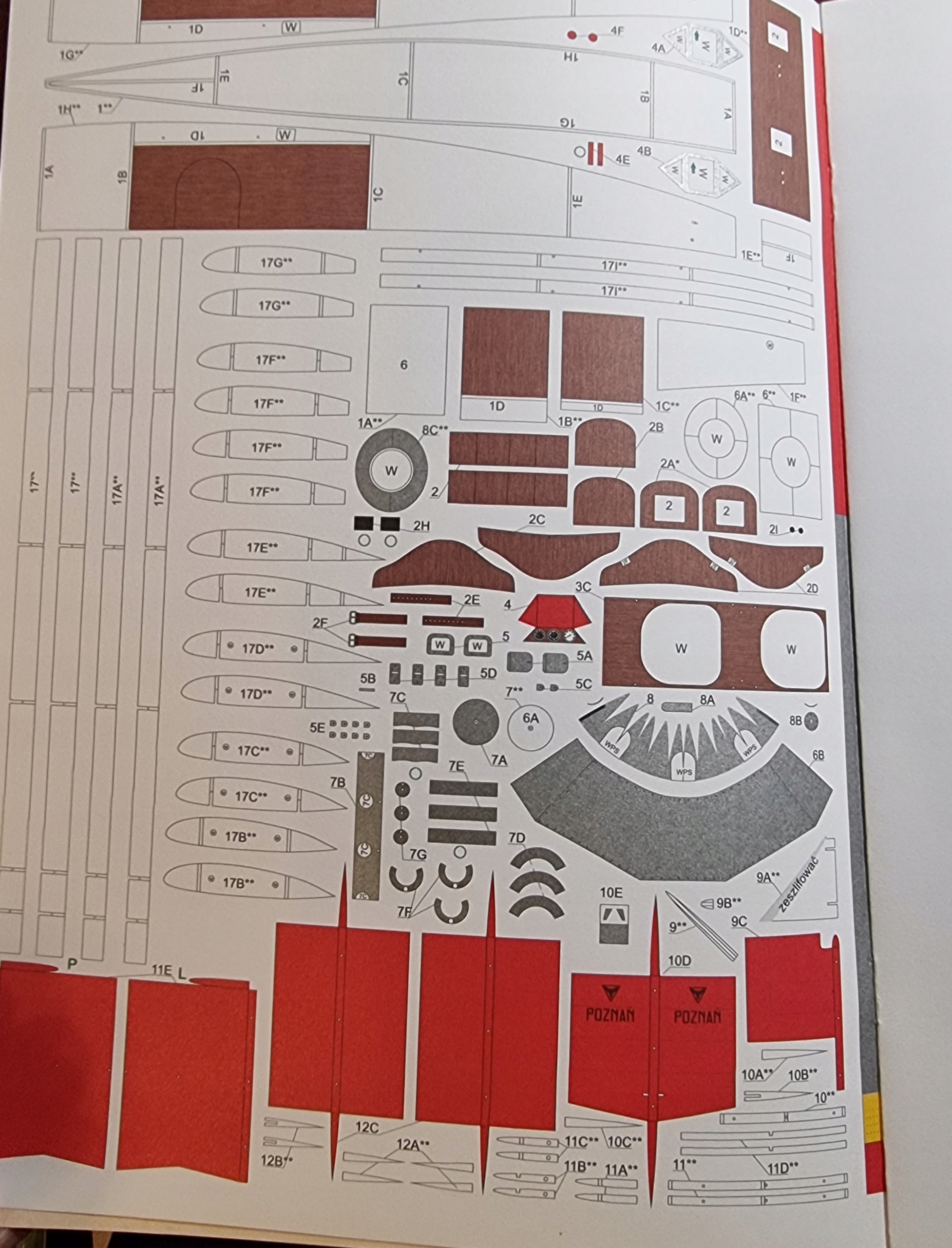 Orlik Model kartonowy HL-2 Haroldek Numer czasopisma 8