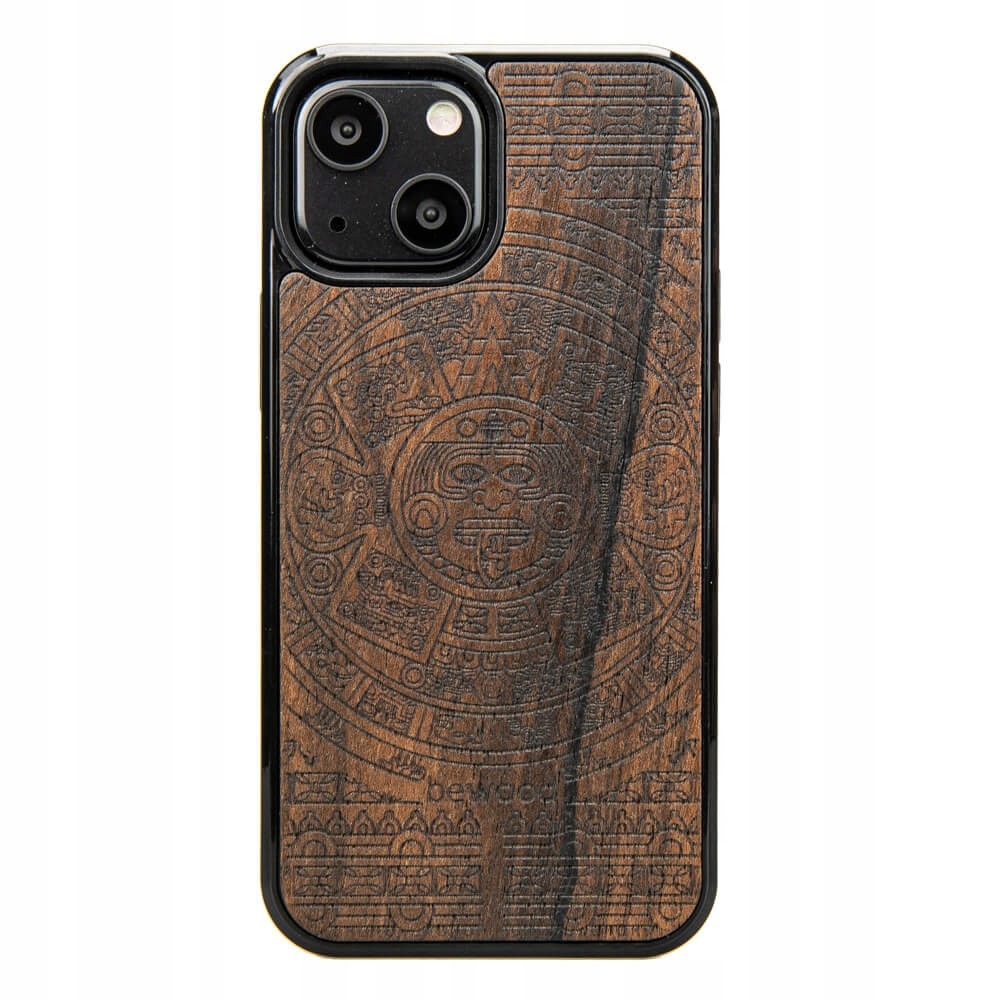 Pouzdro Bewood pro iPhone 13 Mini Kalendář Aztécký Ziricote
