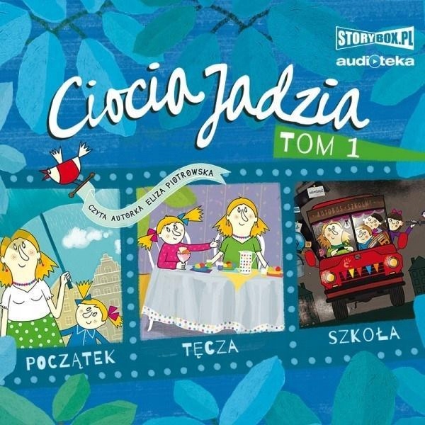 CIOCIA JADZIA T.1 POCZĄTEK. TĘCZA. SZKOŁA. CD