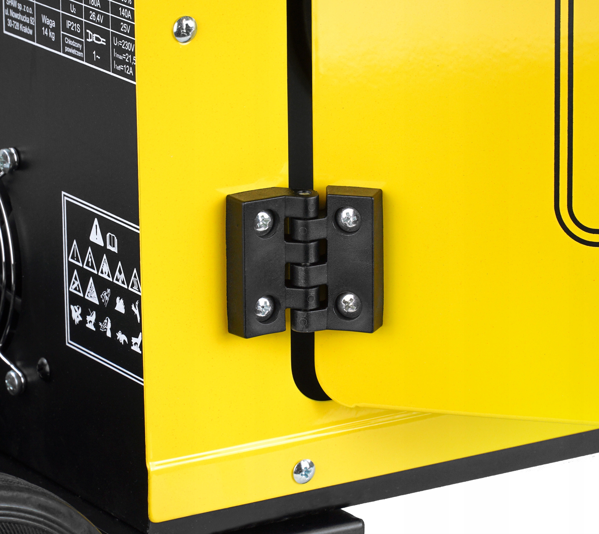 Spawarka MIGOMAT Magnum MIG 200 MMA KN inwerter podwozie 200A 230V Metody spawania MIG/MAG MMA