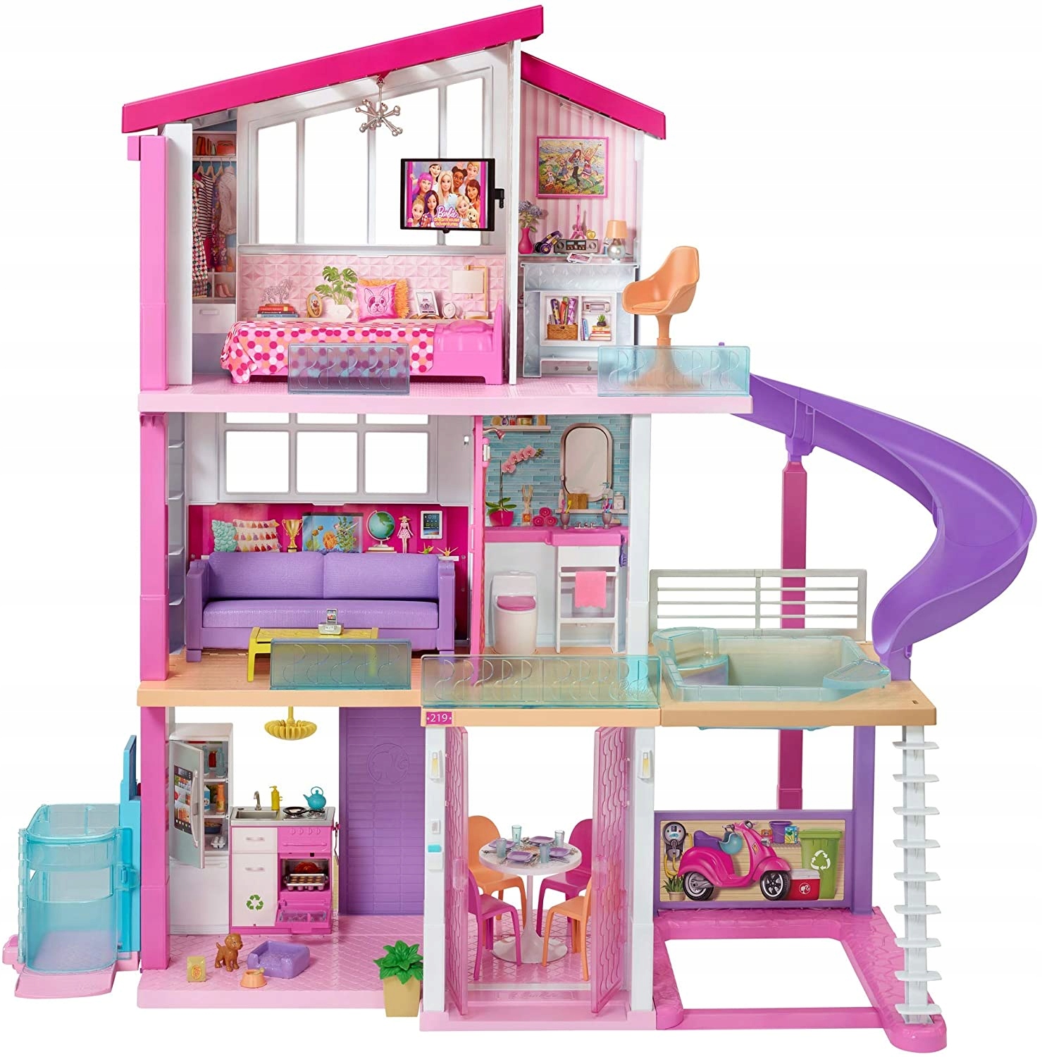

Domek dla lalek Barbie DreamHouse GNH53