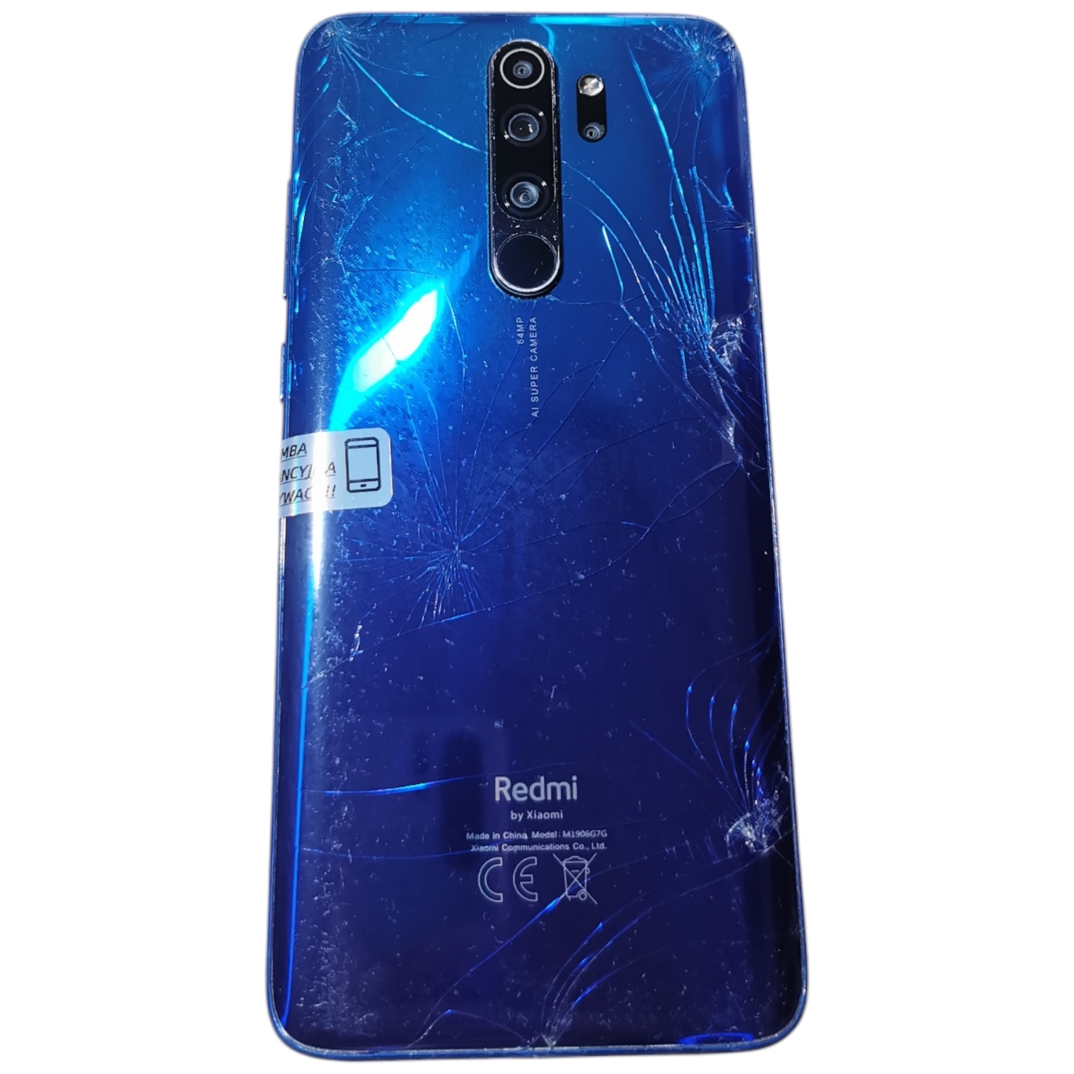 Smartfon Redmi Note 8 Pro 6 GB / 128 GB 4G (LTE) niebieski