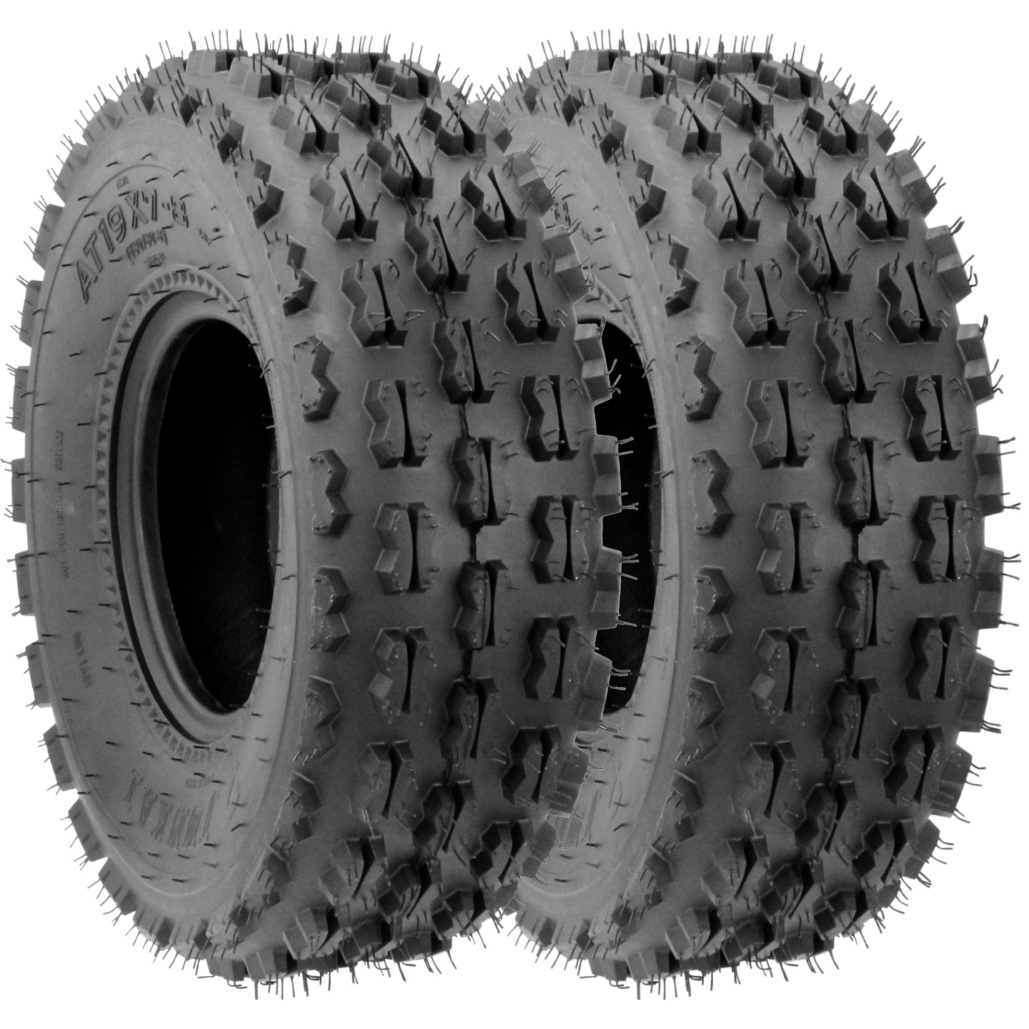 2x OPONA 19x7-8 180/80-8 4PR WZMACNIANA ATV QUAD