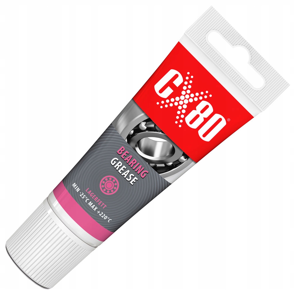 

CX80 Smar do Łożysk wysokoobrotowych +220 st. 40G