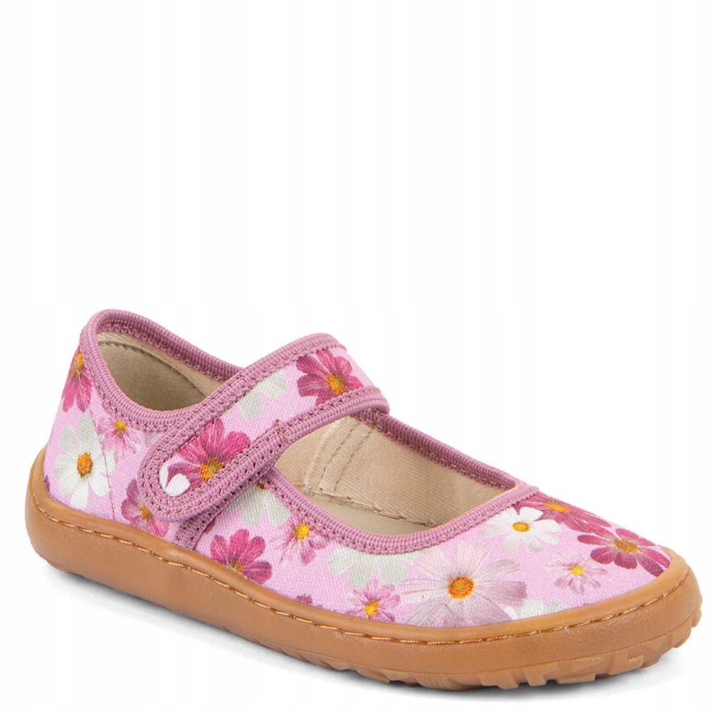 Froddo Canvas G1700437-2 Flowers dziewczęce baleriny kapcie barefoot 29