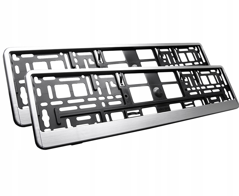 

2x Ramki pod tablice rejestracyjną Aluminium Szczo