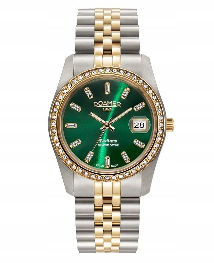 Dámské hodinky Roamer Positano Lady 853858-47-79-20 34 mm 10ATM