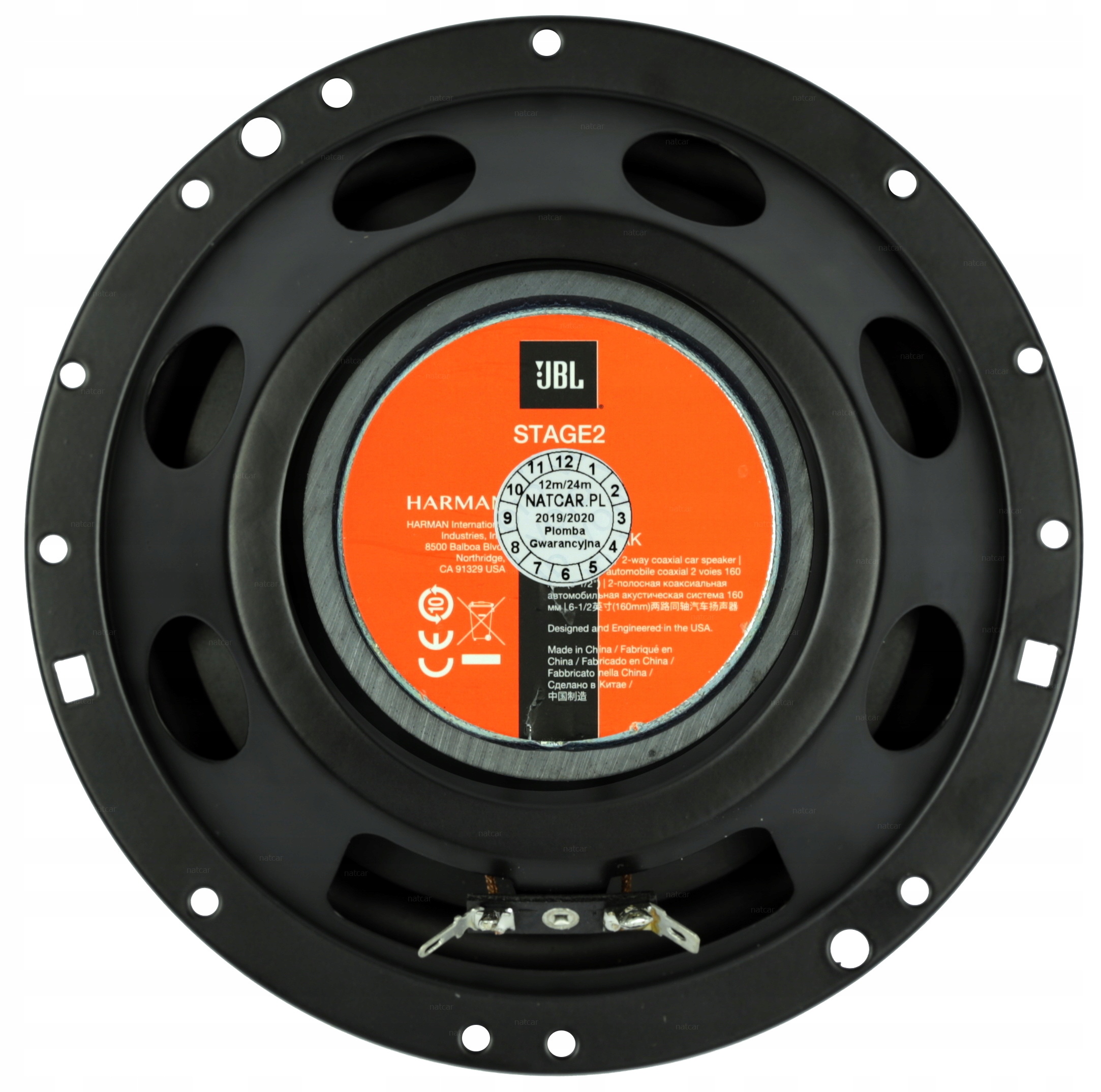 HARMAN JBL GŁOŚNIKI BMW 3 E46 DYSTANSE PRZÓD i TYŁ Model STAGE2 624