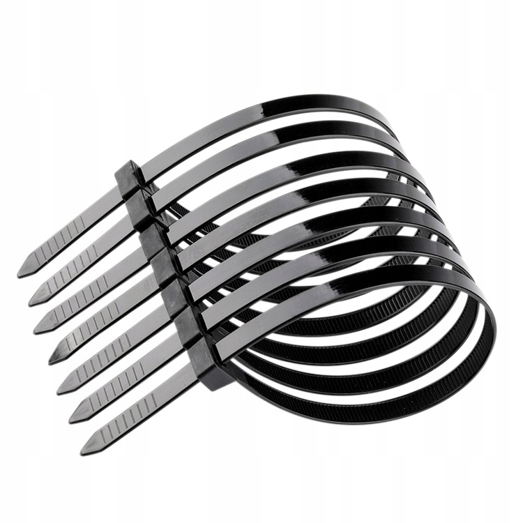OPASKI TRYTKI ZACISKOWE KABLOWE UV CZARNE 3,6X300 Szerokość 3.6 mm