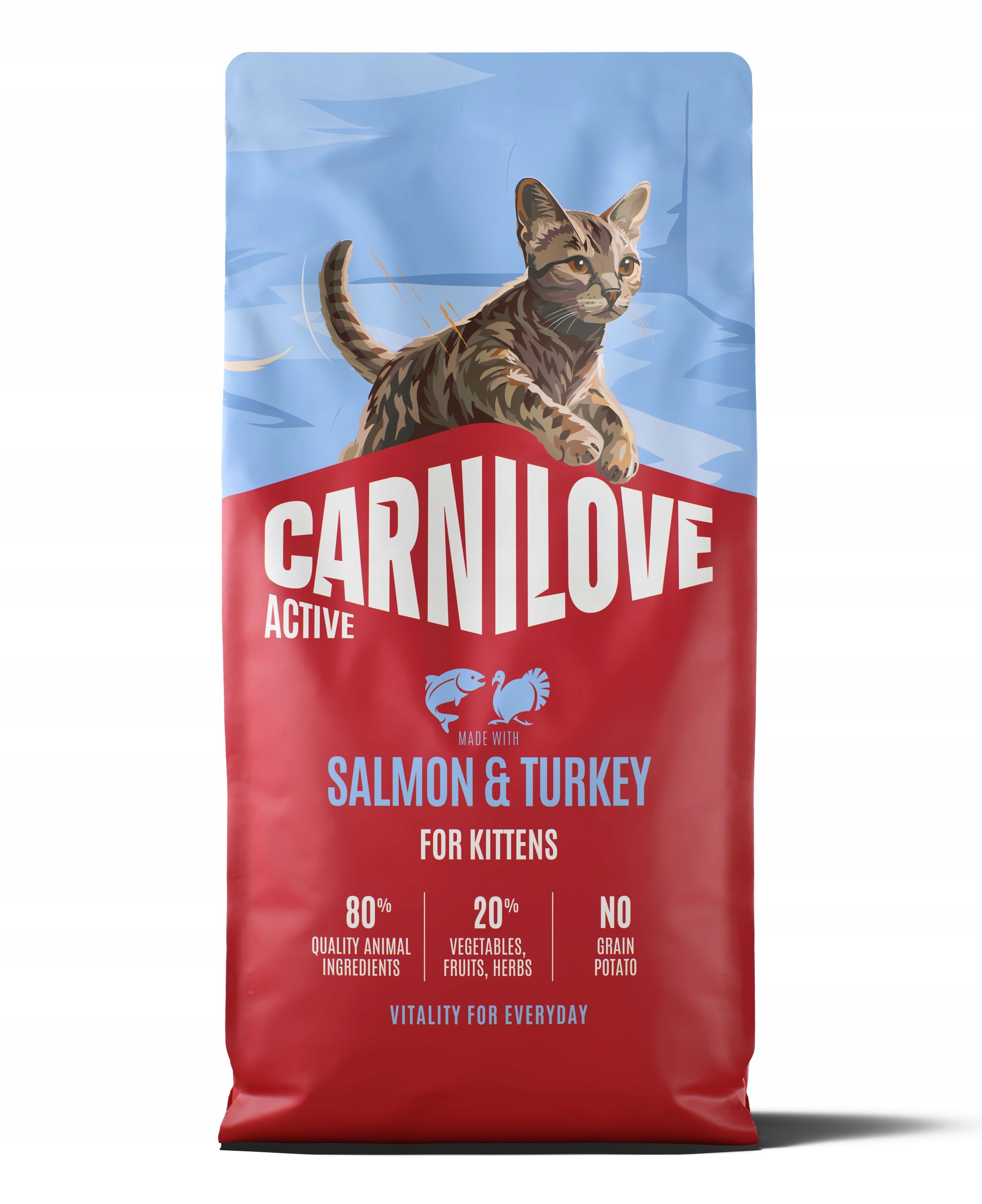 Carnilove Active Cat Kitten Salmon and Turkey 6kg
