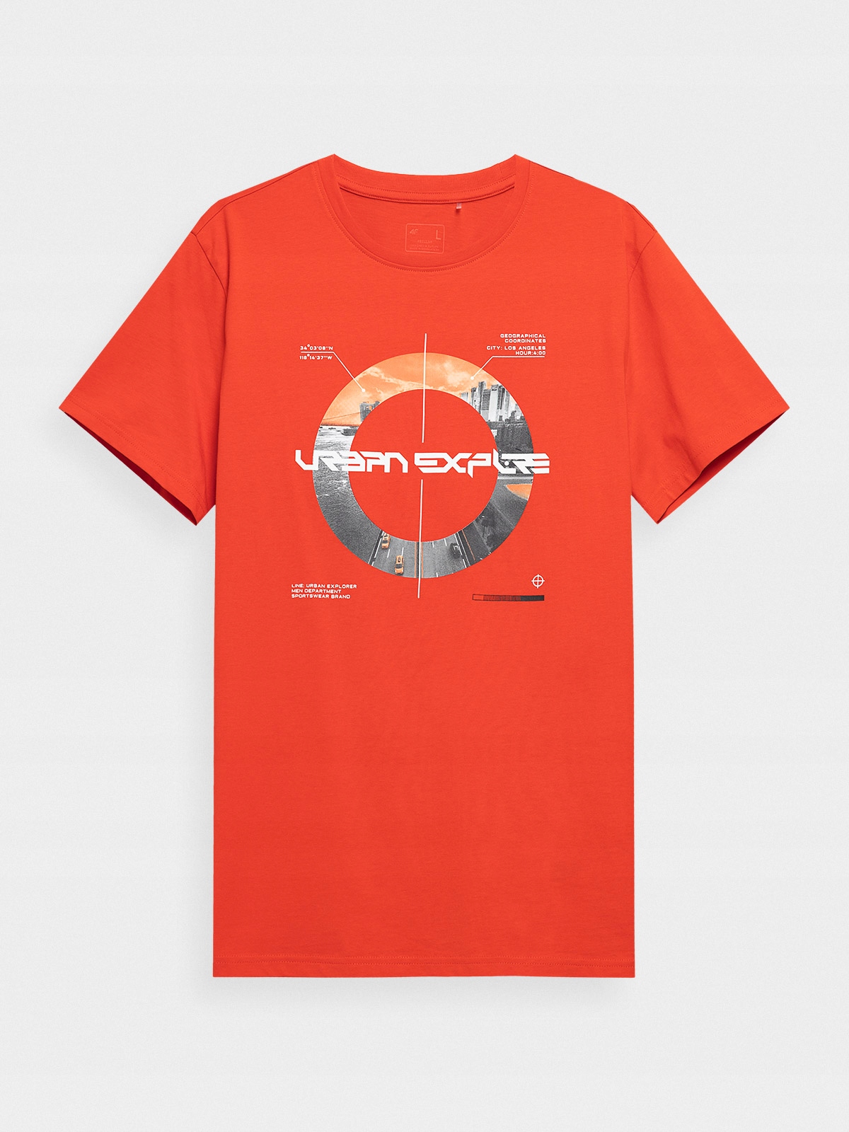 

Koszulka T- shirt 4F H4L22-TSM014-L-70S