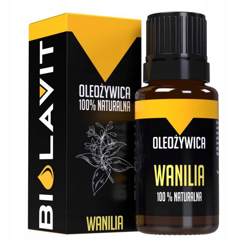 

Olejek eteryczny waniliowy wanilia 10ml Biolavit