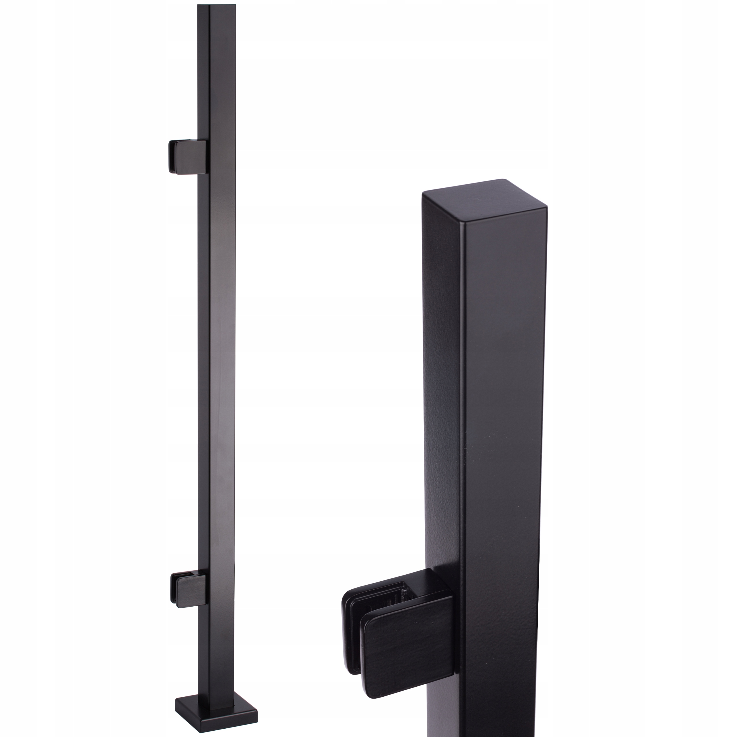 

Słupek Balustrady 40x40 Czarny Dla Szkła Startowy