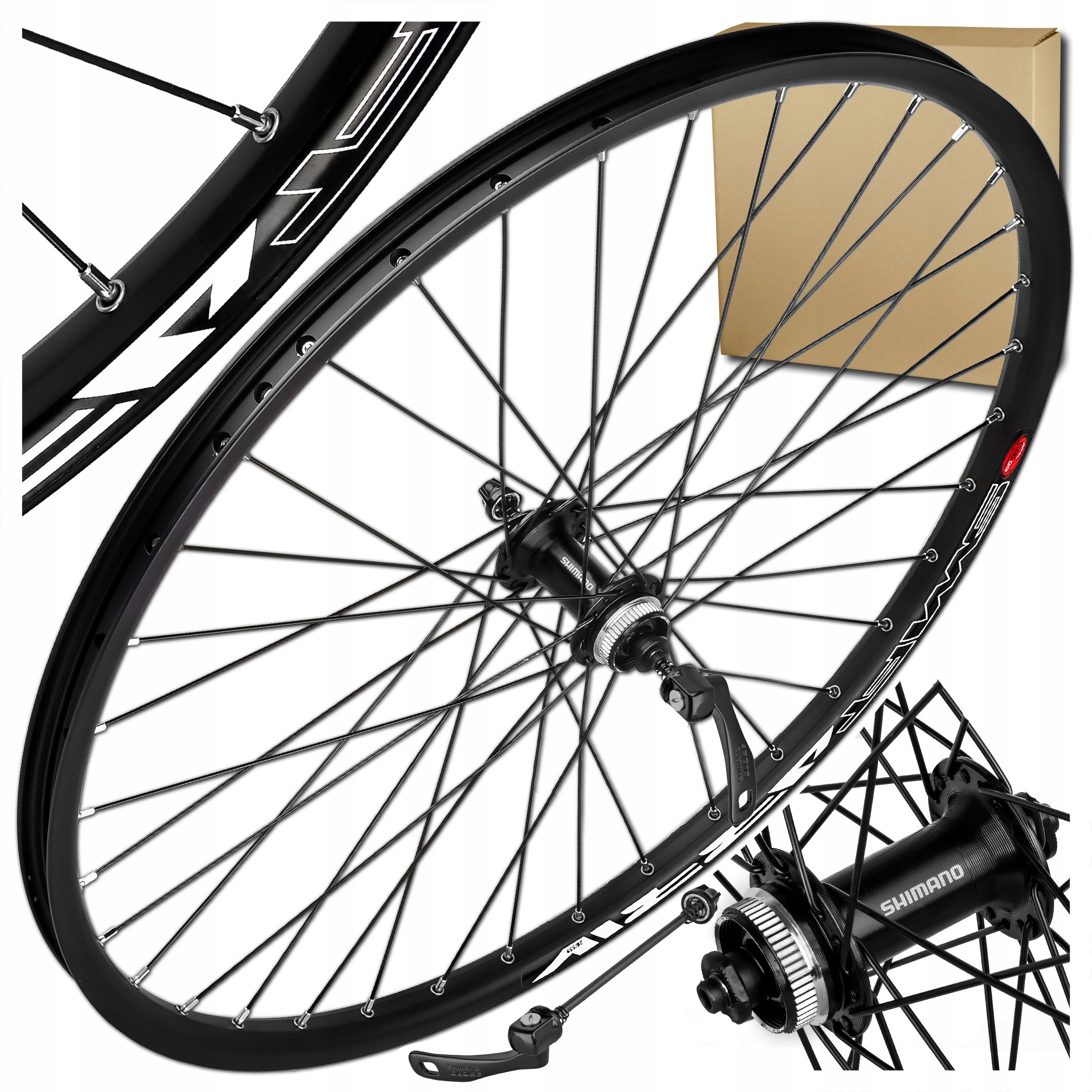 Koło Rowerowe Przód Stars 28/29'' 622x20 Shimano Cues HB-QC400 Centerlock