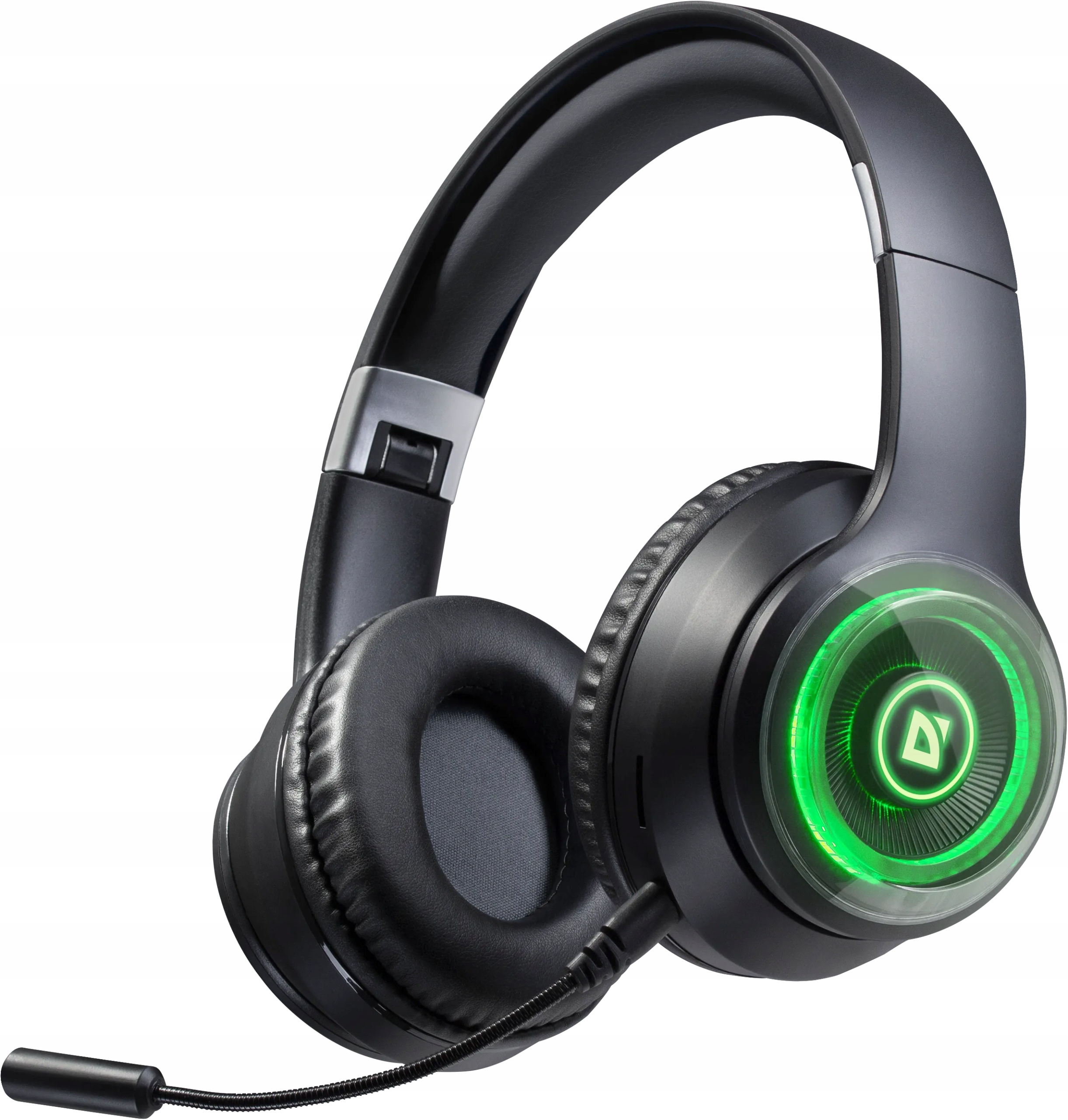 Słuchawki Bezprzewodowe Nauszne Mikrofon Led MP3 Bluetooth 5.3 32H Grania