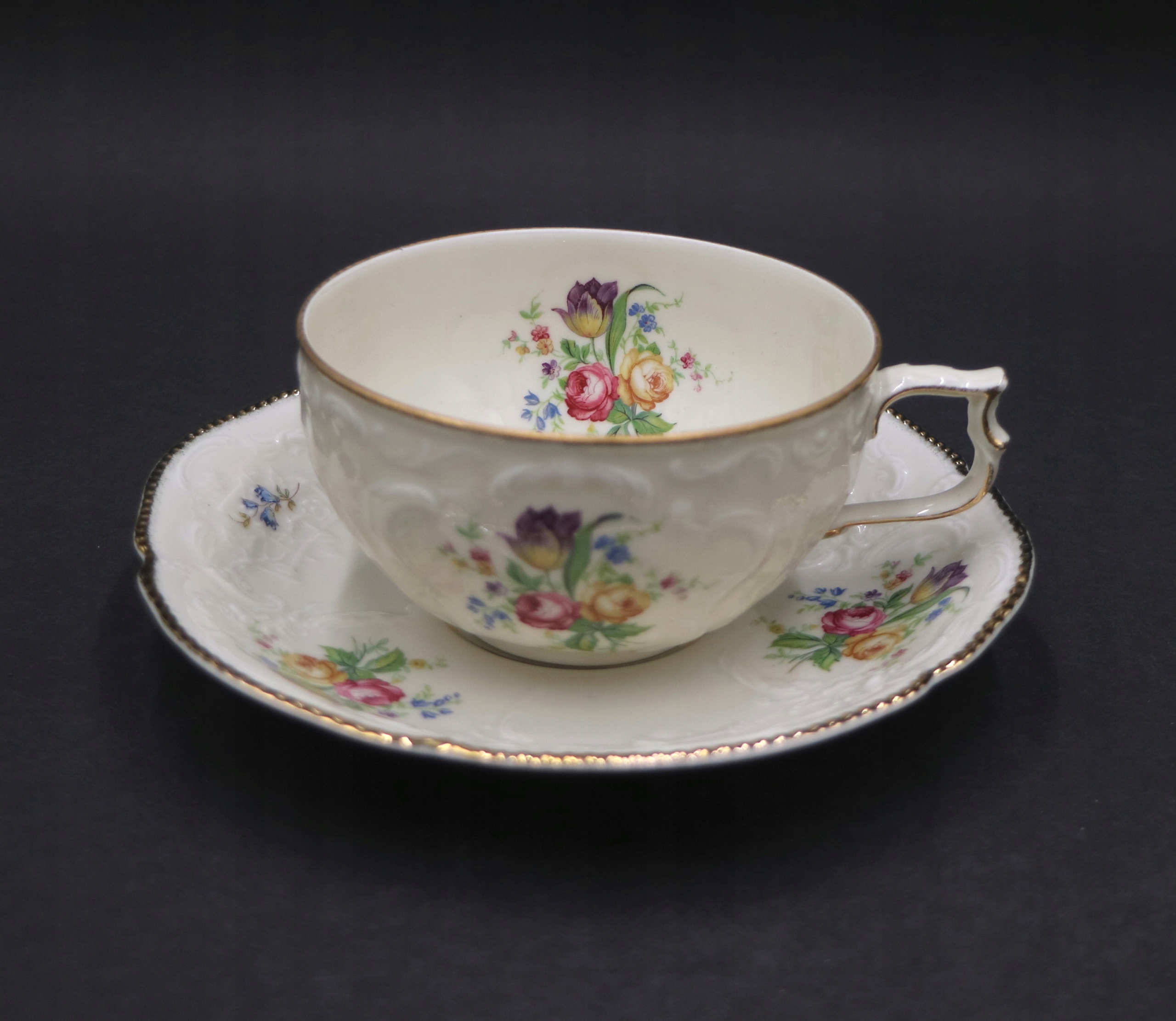 2. DUŻA !!! poj. 240ml Filiżanka do herbaty ROSENTHAL Sanssouci lata 40 -te