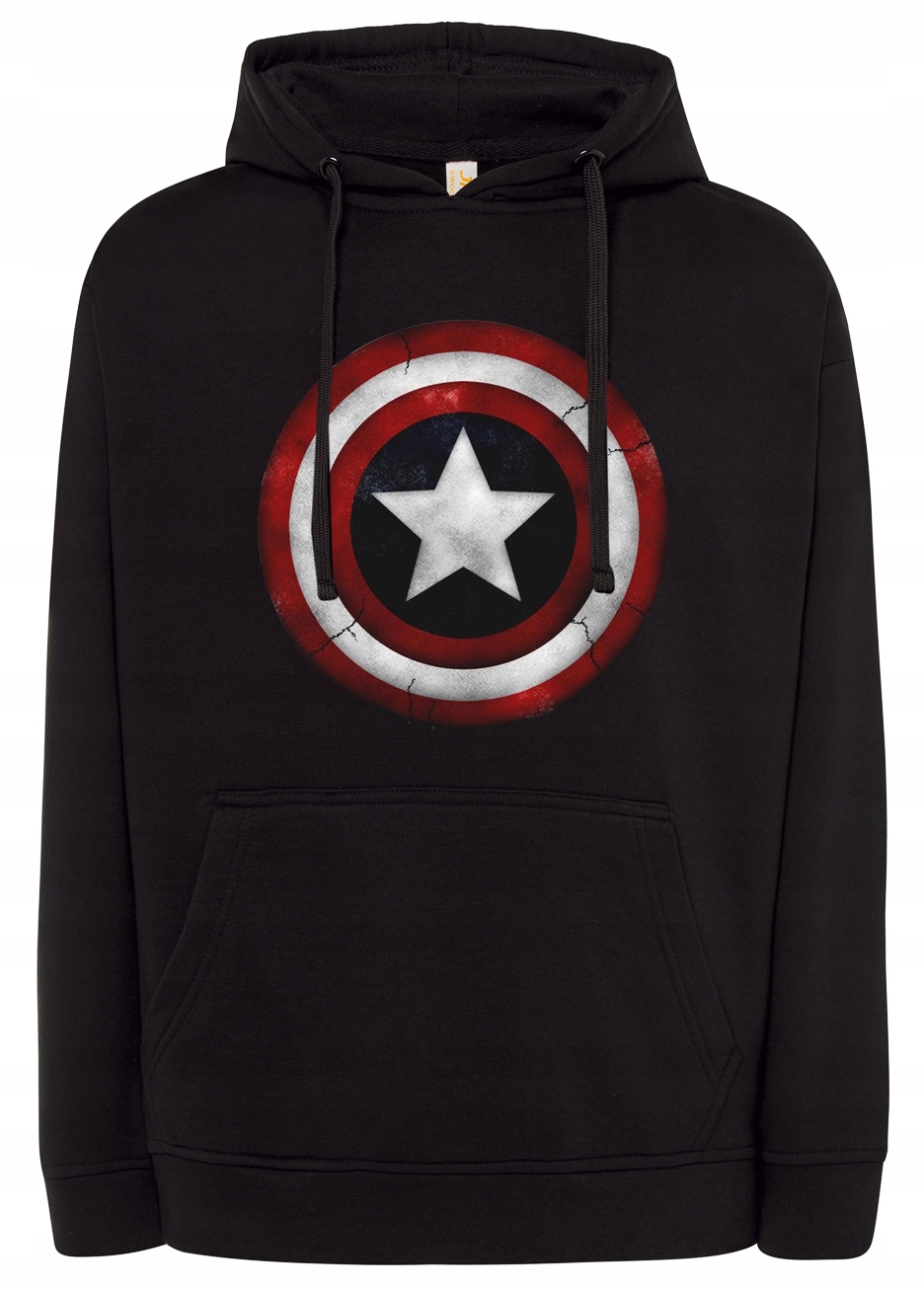 

Męska bluza Z Kapturem Marvel Capitan America S
