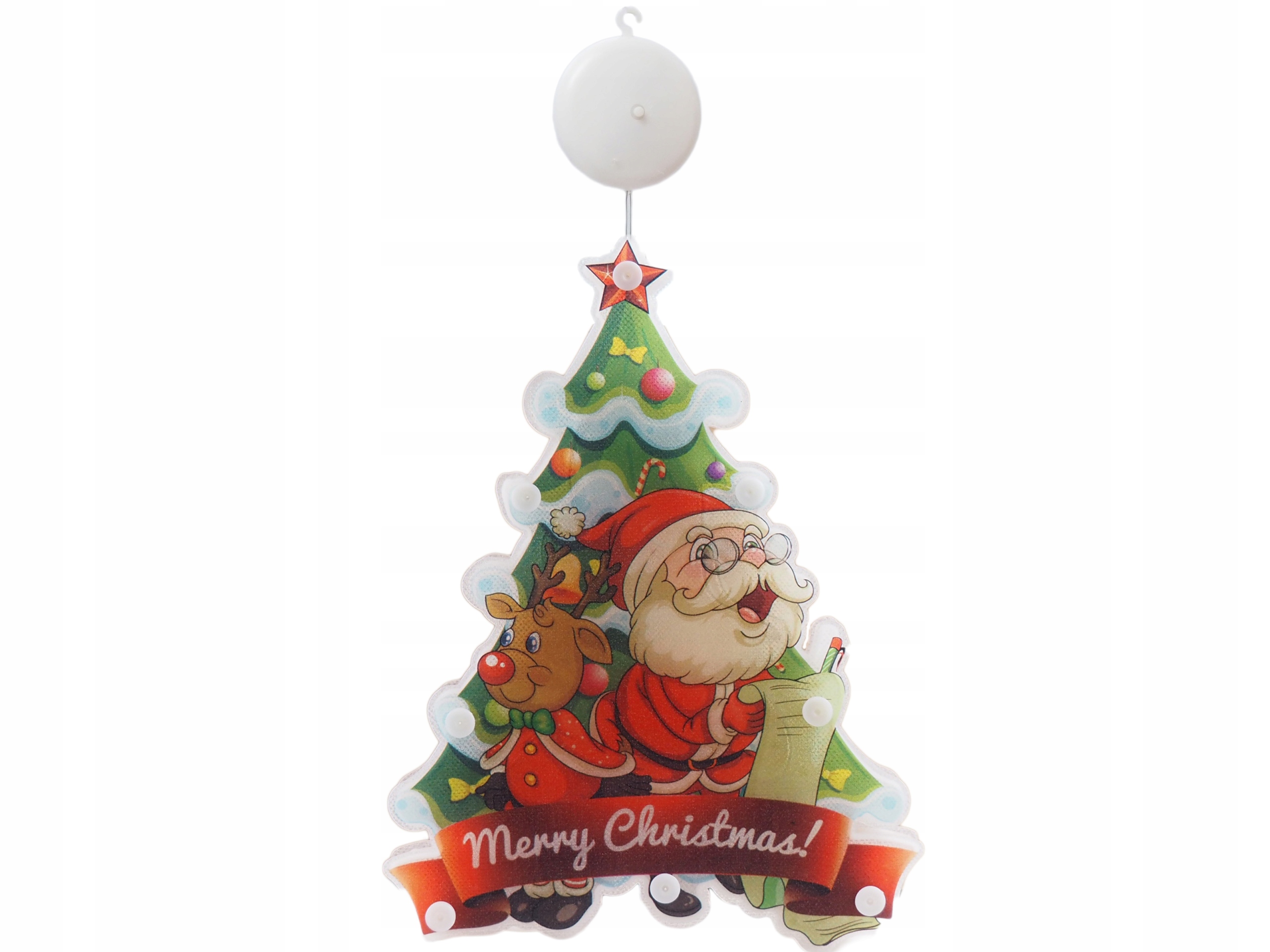 ZAWIESZKA NA SZYBĘ CHOINKA NA CHOINKĘ BOMBKA Stan opakowania oryginalne