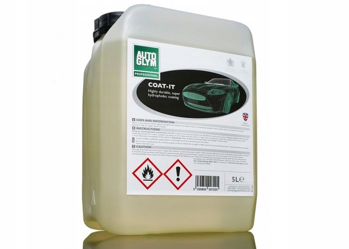 

Autoglym Coat It mocna powłoka polimerowa na mokro
