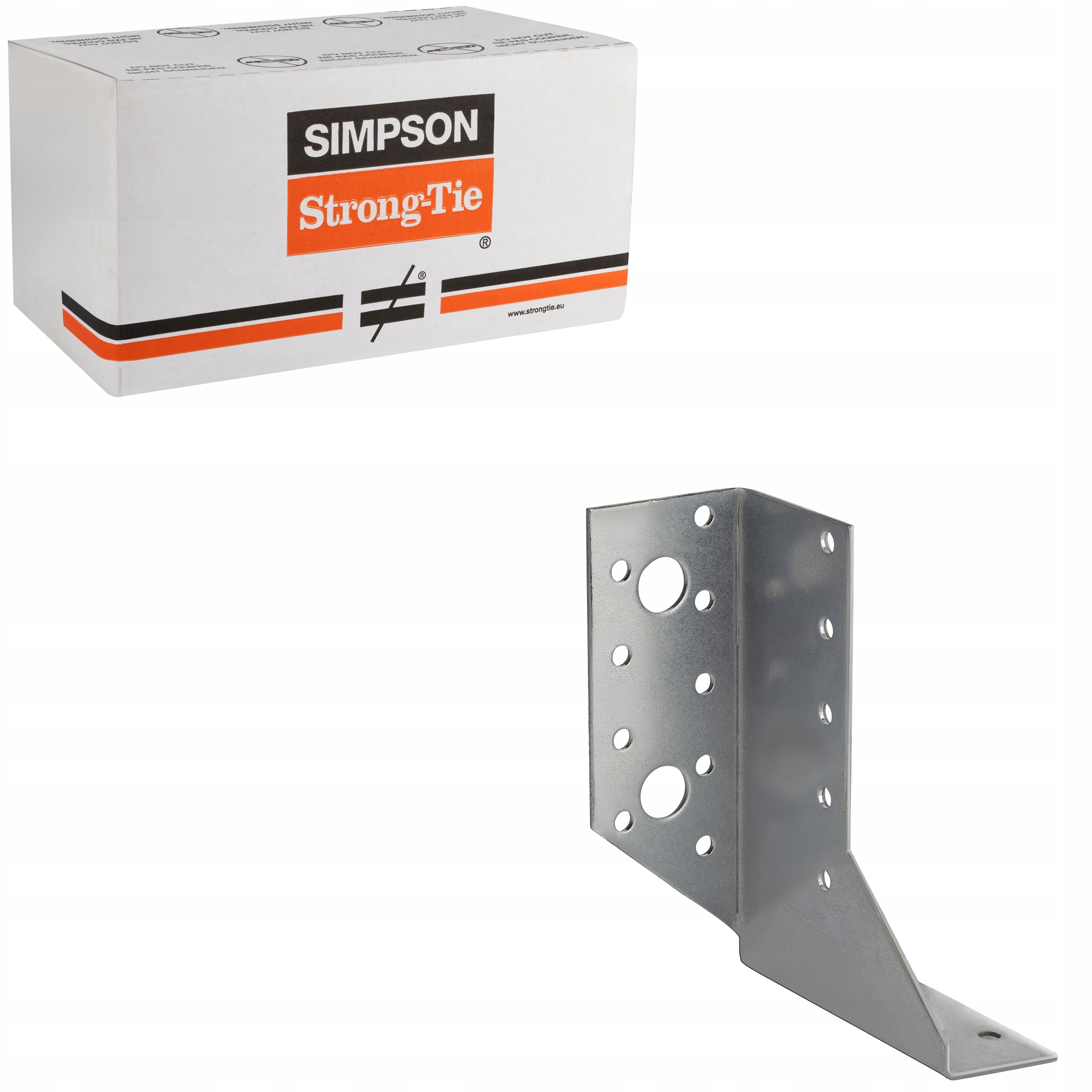 Rozdeliteľné vešiaky na nosníky 118 mm 2 mm 50 ks ľavé Simpson SDEG300/30