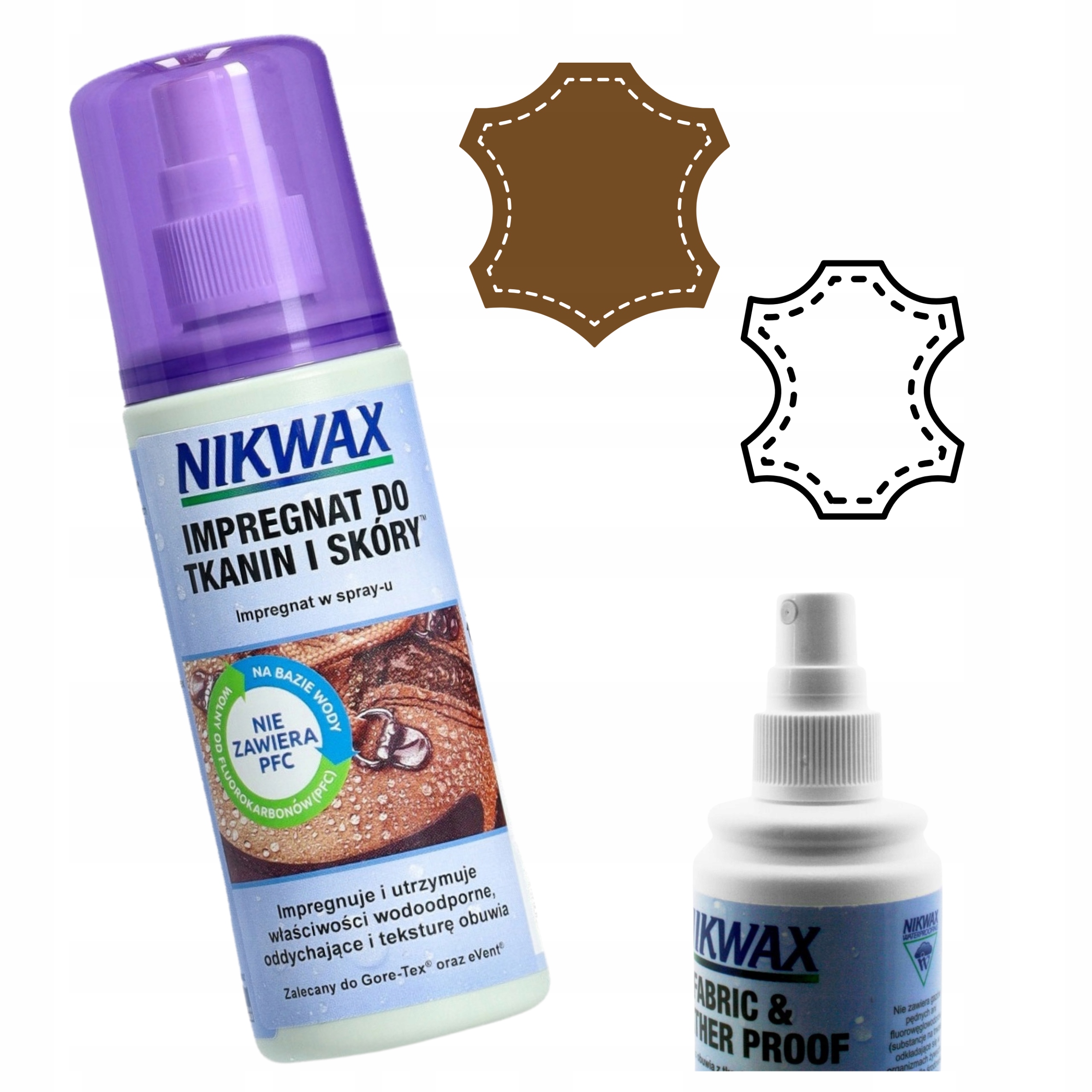 Impregnat do butów z tkaniny i skóry Nikwax 125 ml