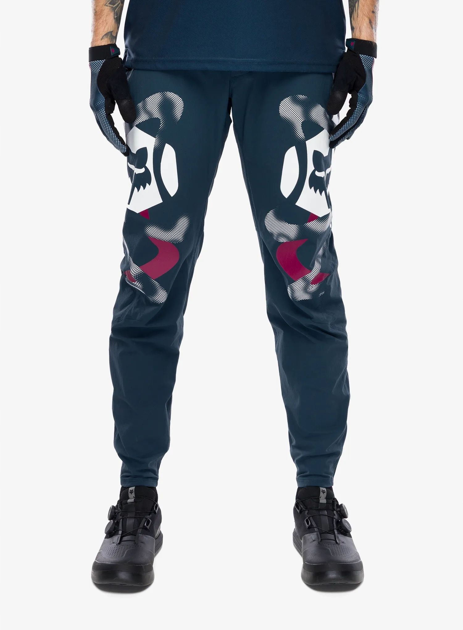 Dlouhé cyklistické kalhoty Fox Ranger Pant Tactile bílá 30 (M)