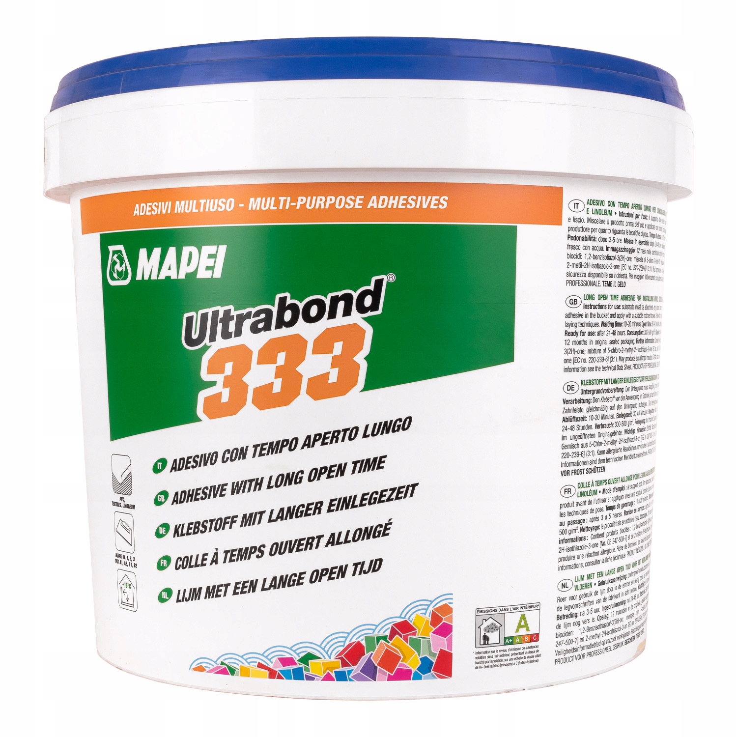Lepidlo na vinylové koberce Mapei Ultrabond 333 16kg