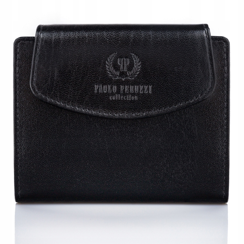 

Czarny Portfel Damski Paolo Peruzzi Rfid T-12-BL