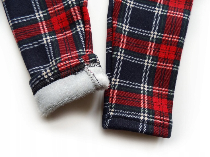 

Legginsy Ocieplane Futerkiem Krata Rozmiar 158/164