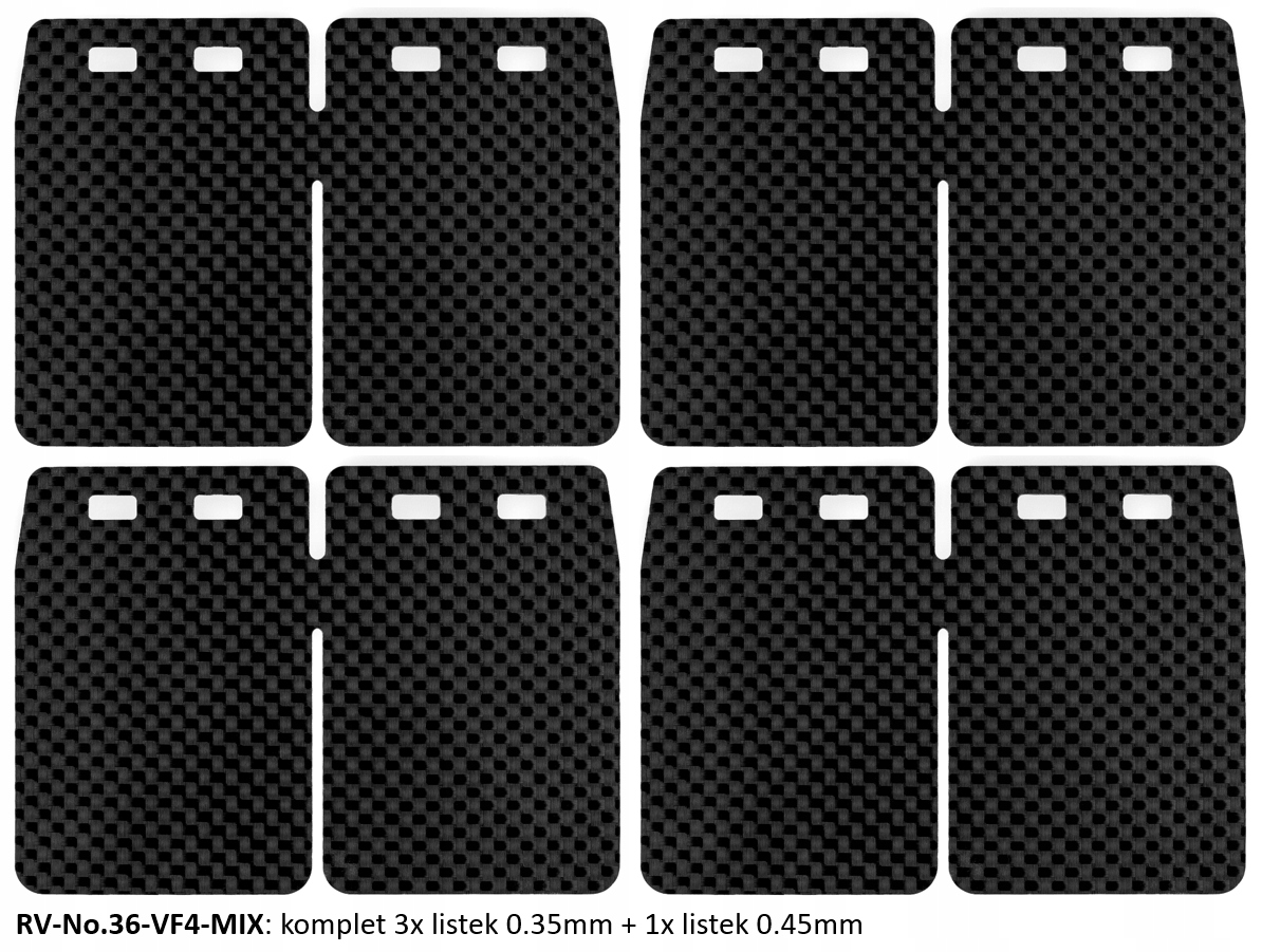 RV-No.36-VF4-MIX - Husaberg ті 250/300 лист діафрагми V-FORCE 4