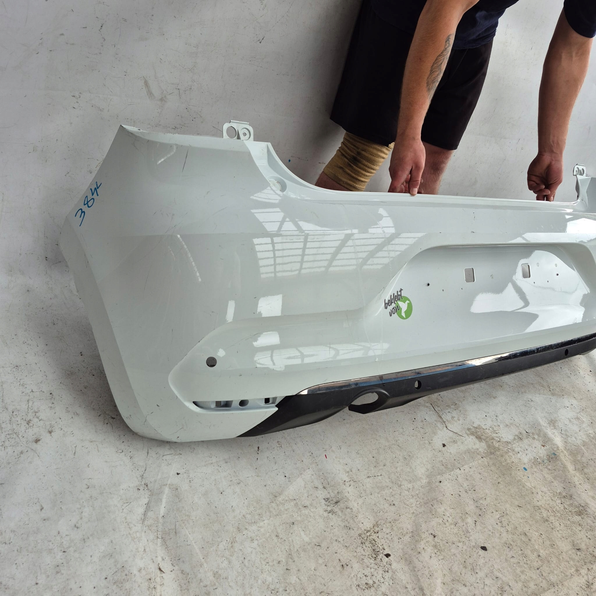 RENAULT CLIO V 19- bumper rear part rear PDC diffuser 850224339R