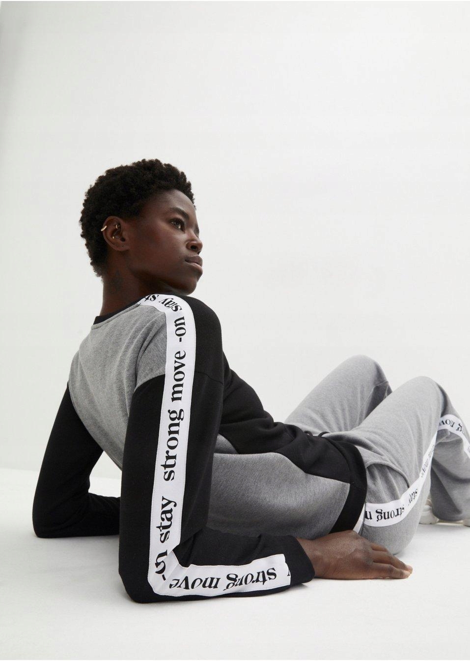 Bonprix KOMPLET DRESOWY DAMSKI 48 Rękaw długi rękaw