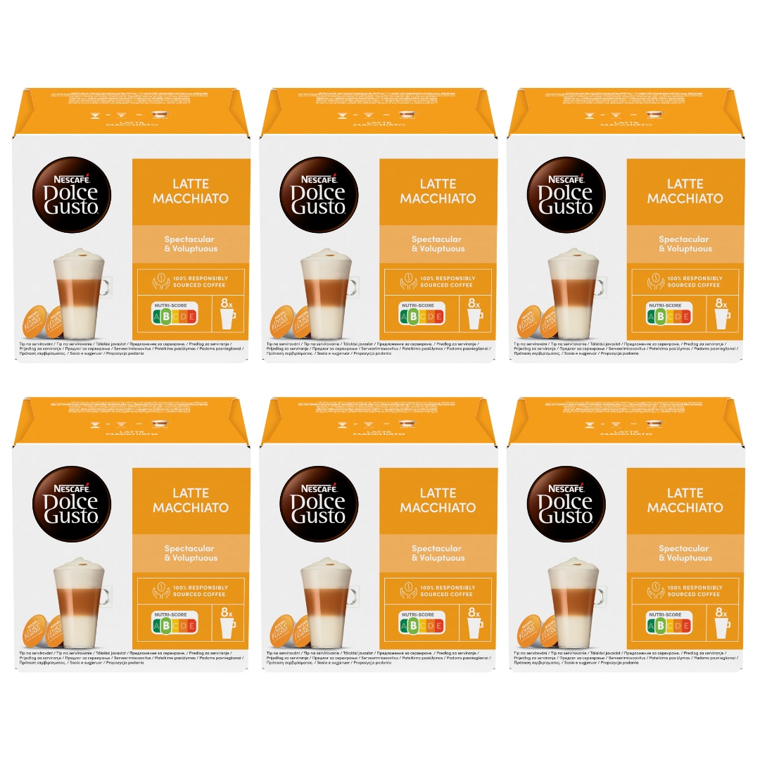 Nescafe Dolce Gusto Latte Macchiato 6x 16 kapsułek