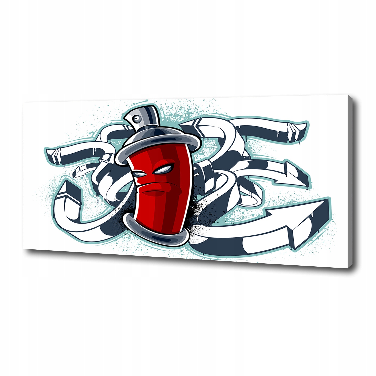 

Foto obraz canvas na ścianę Graffiti 125x50 cm