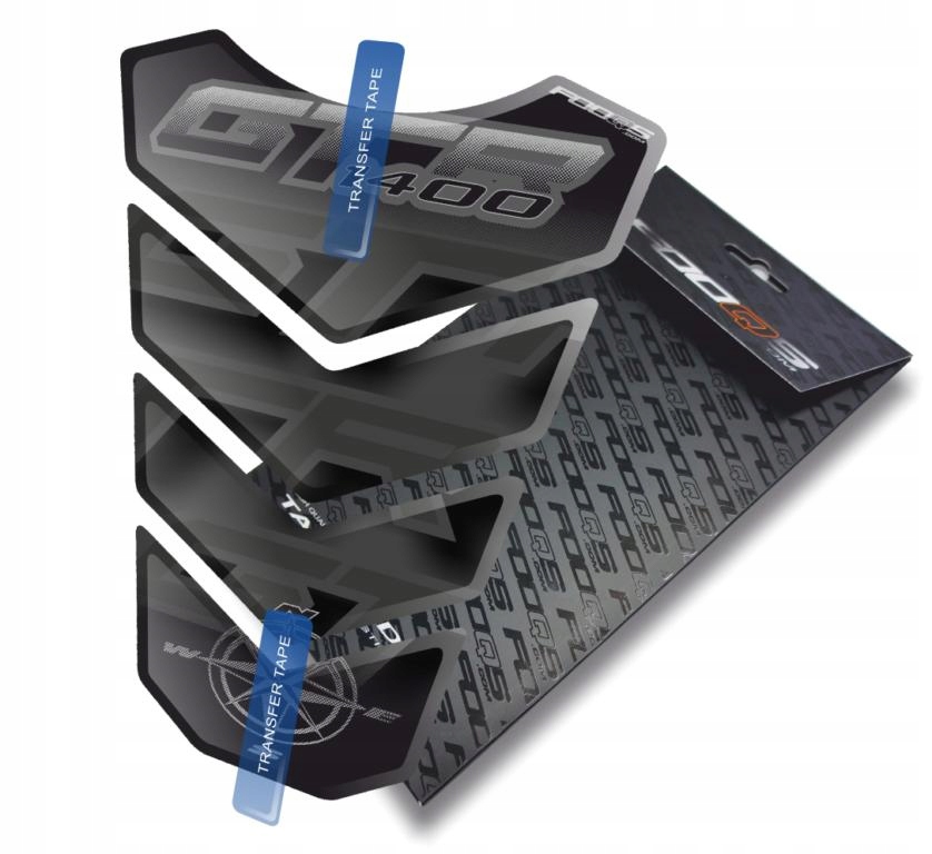 Tank-pad od firmy Fooqs pro Kawasaki GTR-1400 GTR1400 Černý