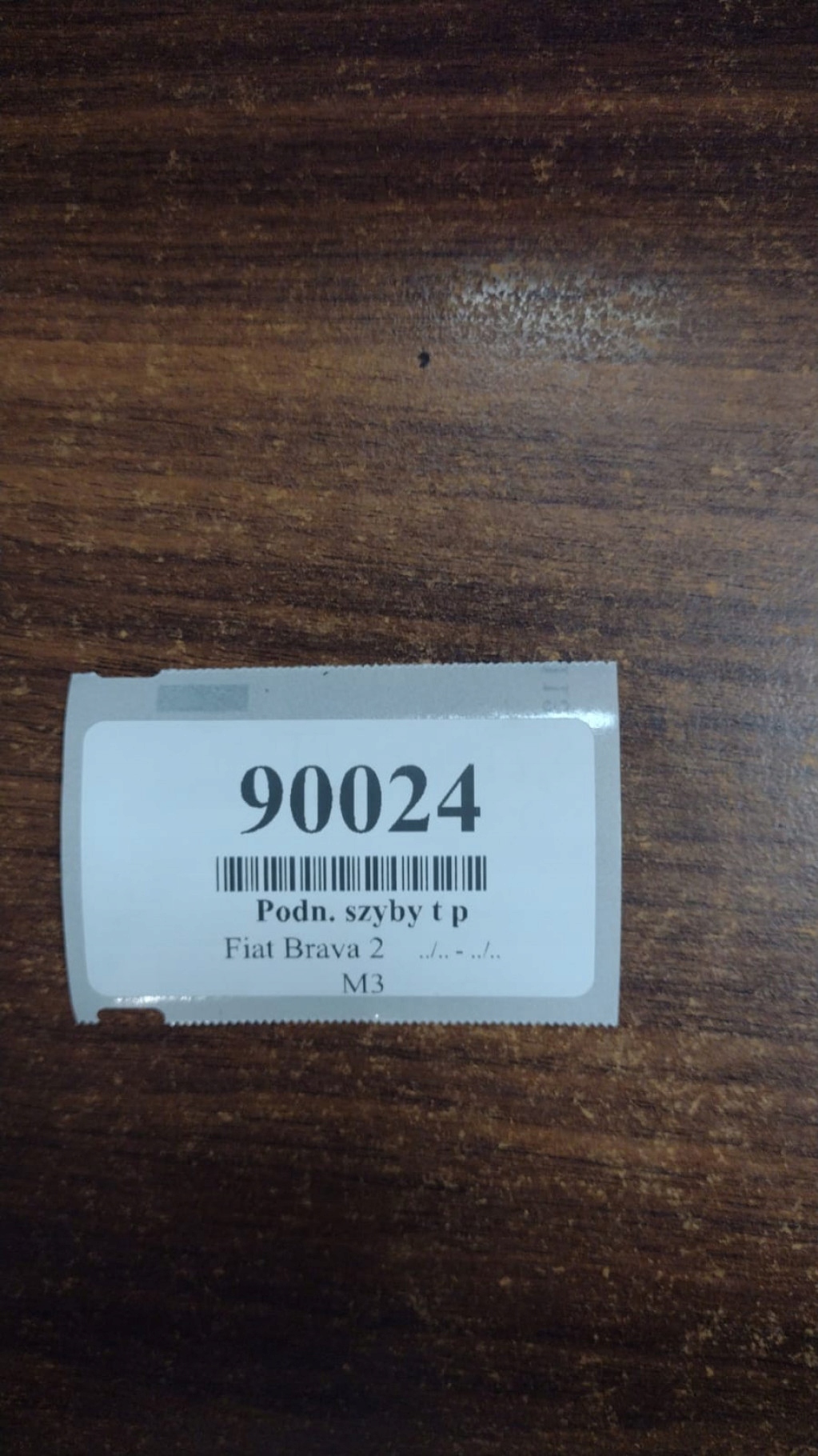 FIAT BRAVA II window regulator right rear part