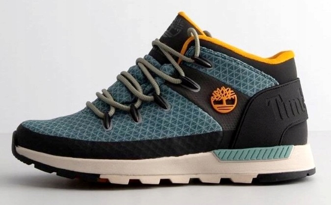Boty Timberland Sprint Trekker MID Teal lehké tenisky 43,5
