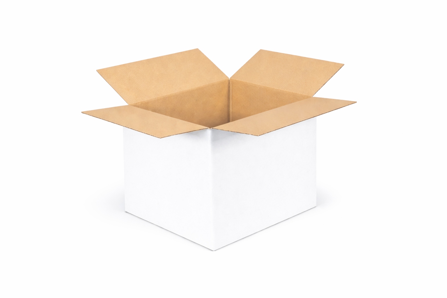 Karton klapowy biały 400x300x300 mm 20 sztuk 3W B 380g