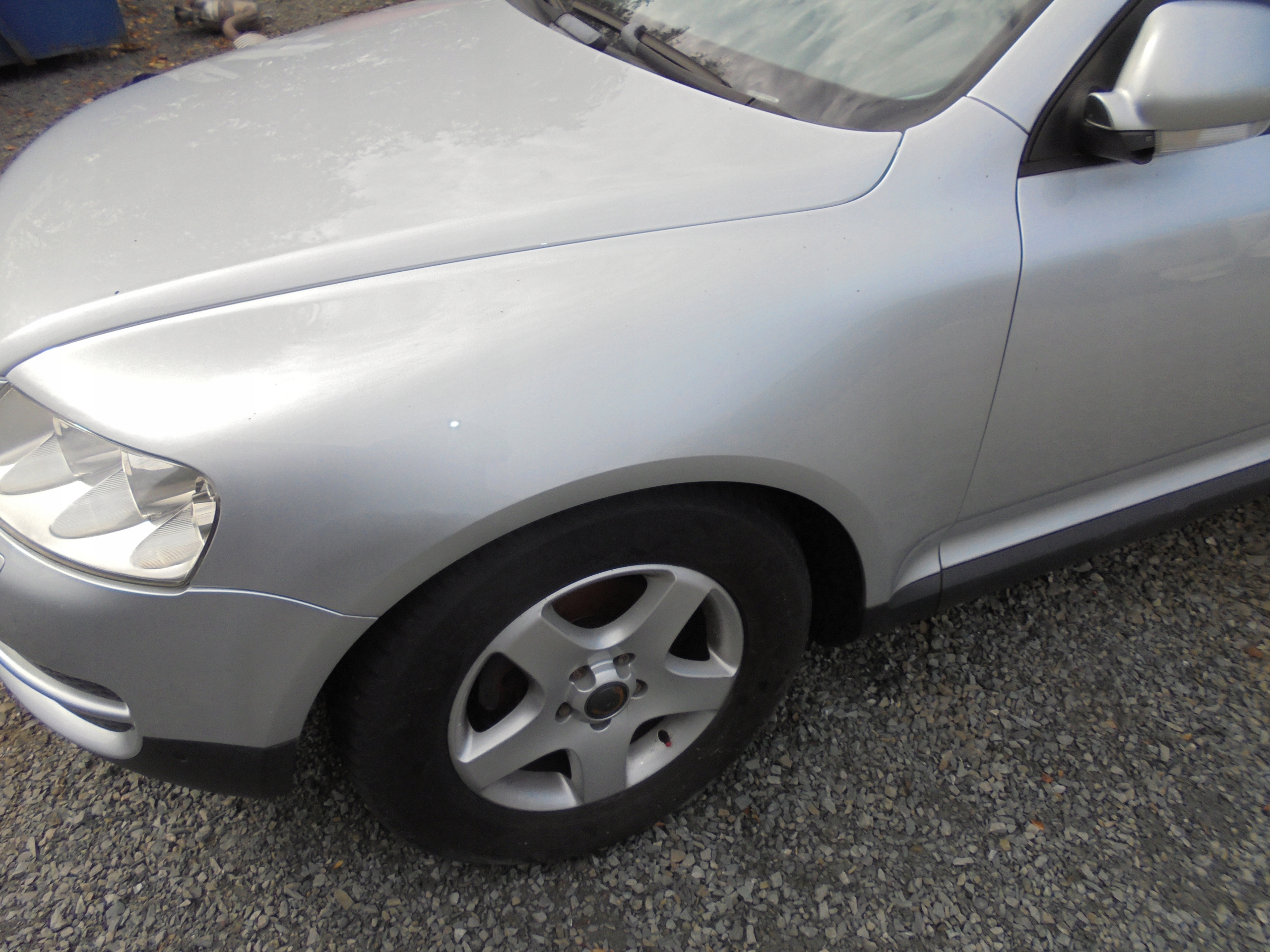 VW TOUAREG 7L fender left front LA7W 02r-06r