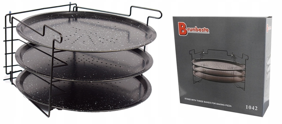 

Blacha Do Pizzy Pizza Stojak Forma Taca Zestaw