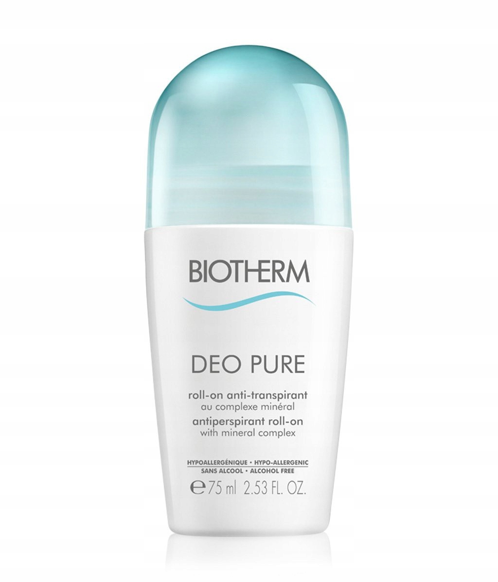 Biotherm Deo Pure Kuličkový antiperspirant 75 Ml