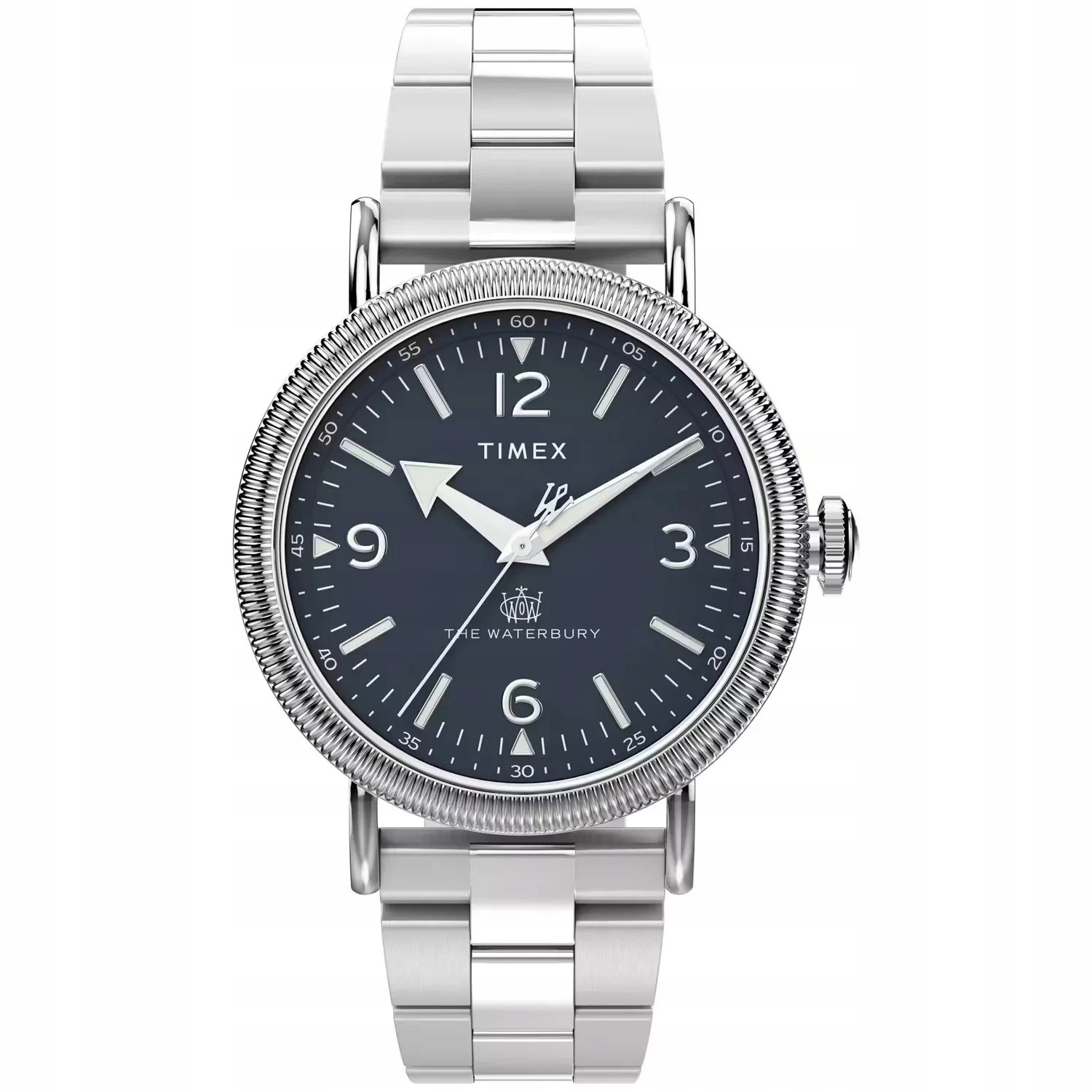 Pánské Hodinky Timex TW2W20500 stříbrný náramek