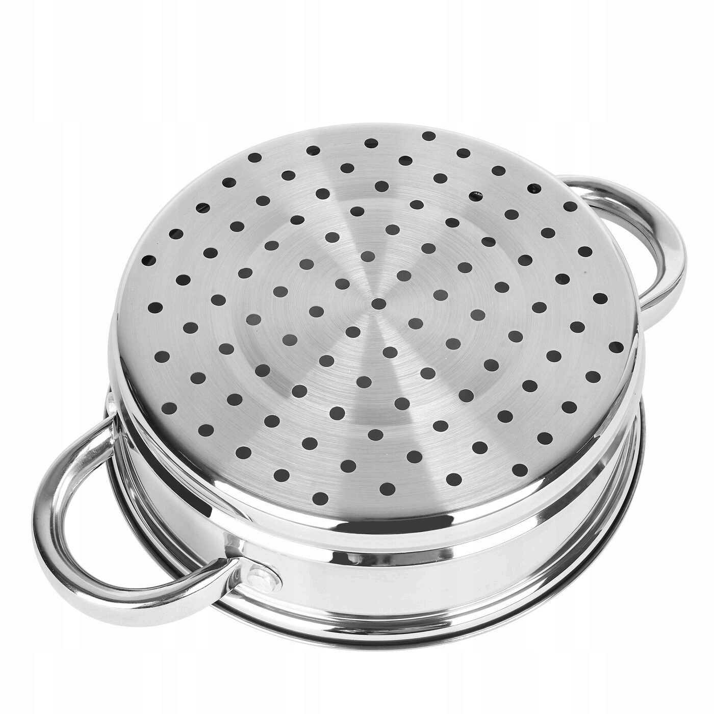 GARNEK do gotowania NA PARZE indukcja garnek ze stali nierdzewnej 2L Sano Linia Sano