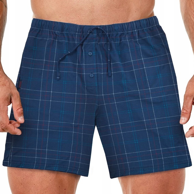 KRÓTKIE SPODENKI PIŻAMOWE MĘSKIE CORNETTE Szorty L